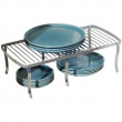 Uttrekkbar innsatshylle i metall, 32-58 cm