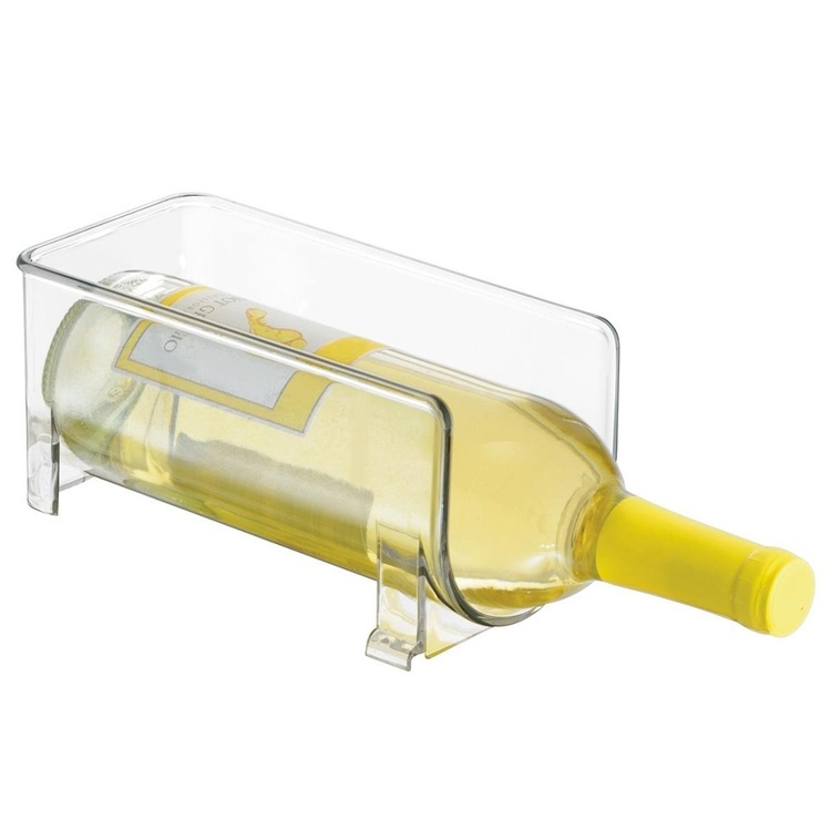Flaskestativ, stablebart, RPET WINE & DRINK RACK, 10 x 20 x H 10 cm, transparent i gruppen Oppbevaring / Kjøkkenskap hos SmartaSaker.se (40603)