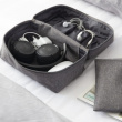 Etui for tilbehør med ekstra veske, BIGSO ACCESSORIES ORGANIZER, Grå
