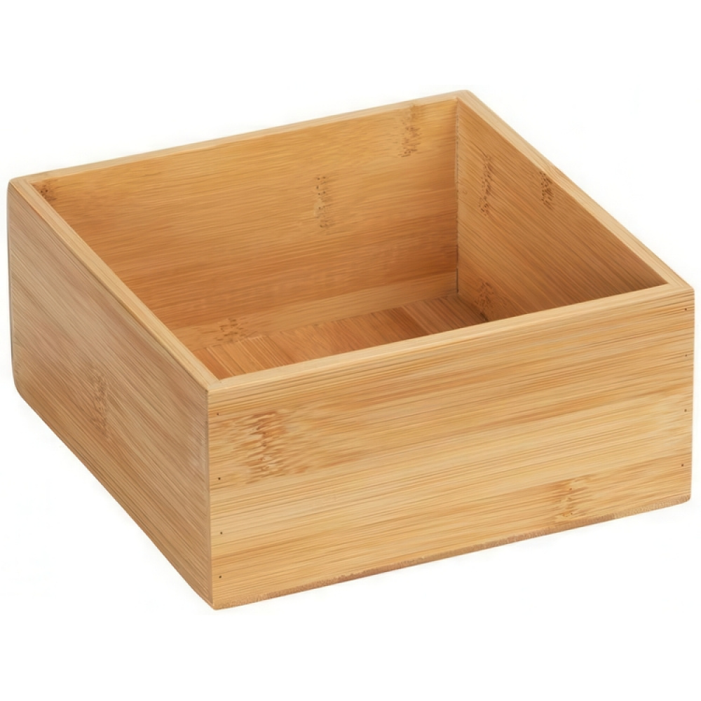 Skuffeinnsats i bambus, 15x15 cm, Wenko i gruppen Oppbevaring / Oppbevaringsbokser hos SmartaSaker.se (40676)