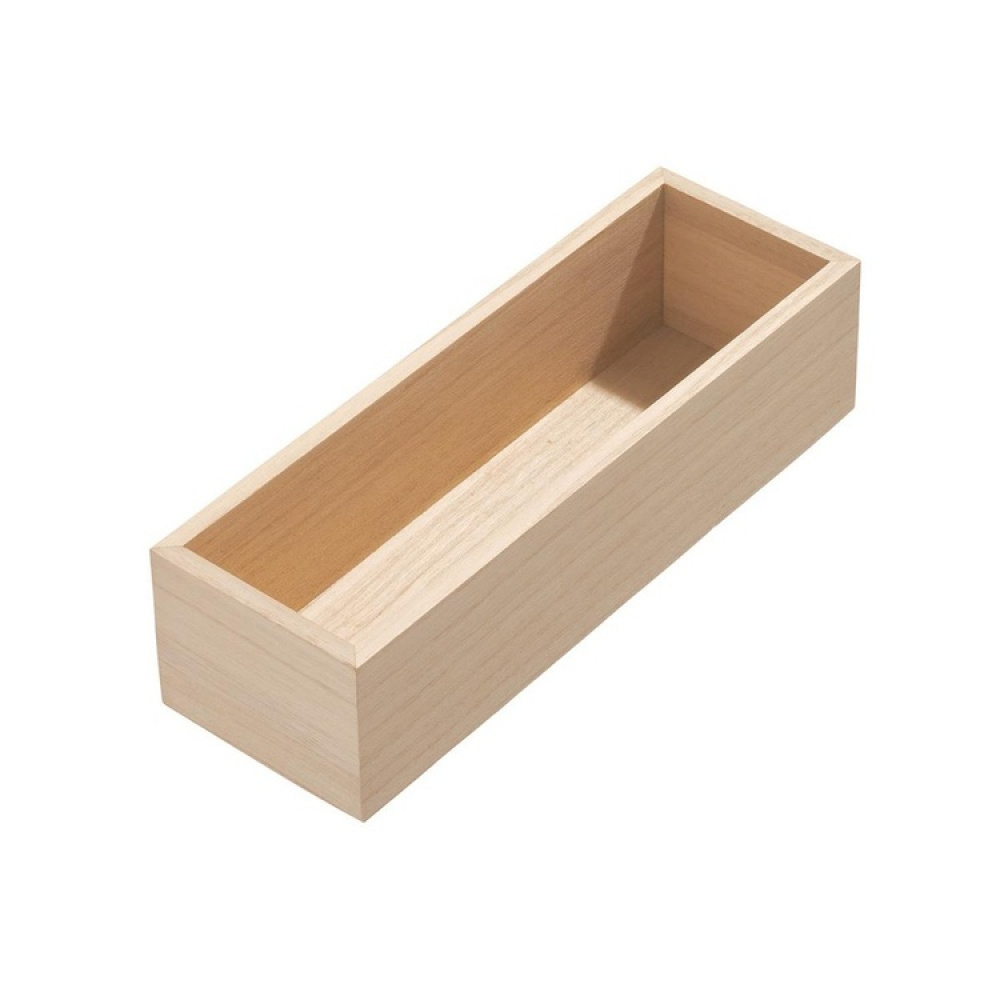 Skuffinnlegg i tre, 25,4x8,6 cm, iDesign i gruppen Oppbevaring / Oppbevaringsbokser hos SmartaSaker.se (40681)