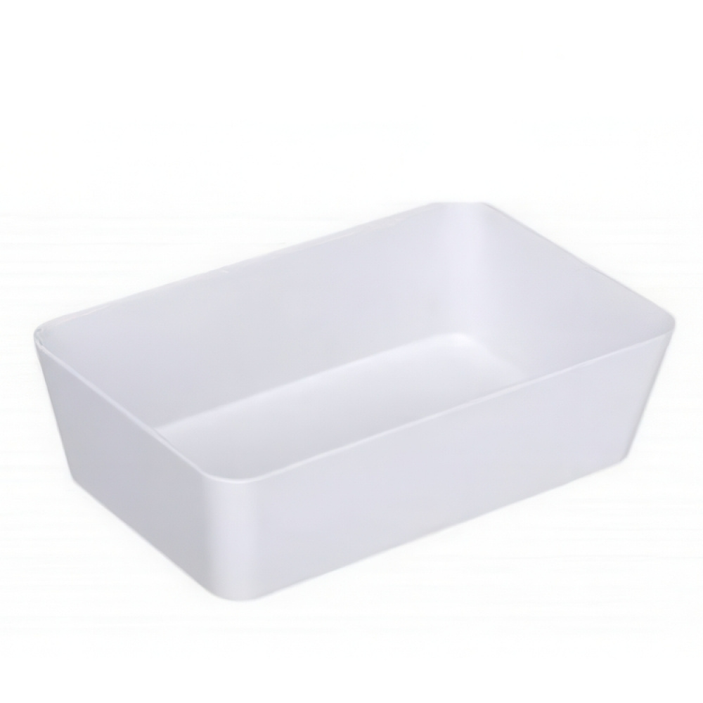 Oppbevaringsbrett, CANDY, 22 x 14 x H 6 cm, Hvit i gruppen Oppbevaring hos SmartaSaker.se (40682)