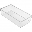 Innleggsskuff i plast, 30,5x15,2 cm, iDesign