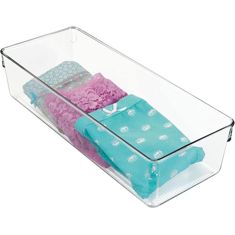 Innleggsboks i plast, 30,5x12,7 cm, iDesign i gruppen Oppbevaring / Garderoboppbevaring hos SmartaSaker.se (40687)