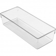 Innleggsboks i plast, 30,5x12,7 cm, iDesign