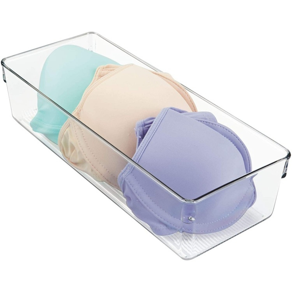 Innleggsboks i plast, 30,5x12,7 cm, iDesign i gruppen Oppbevaring / Garderoboppbevaring hos SmartaSaker.se (40687)