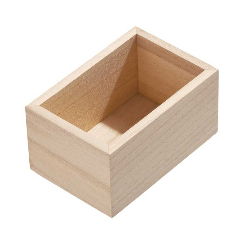 Innleggsboks i tre, 12,7x8,6 cm, iDesign i gruppen Oppbevaring hos SmartaSaker.se (40689)