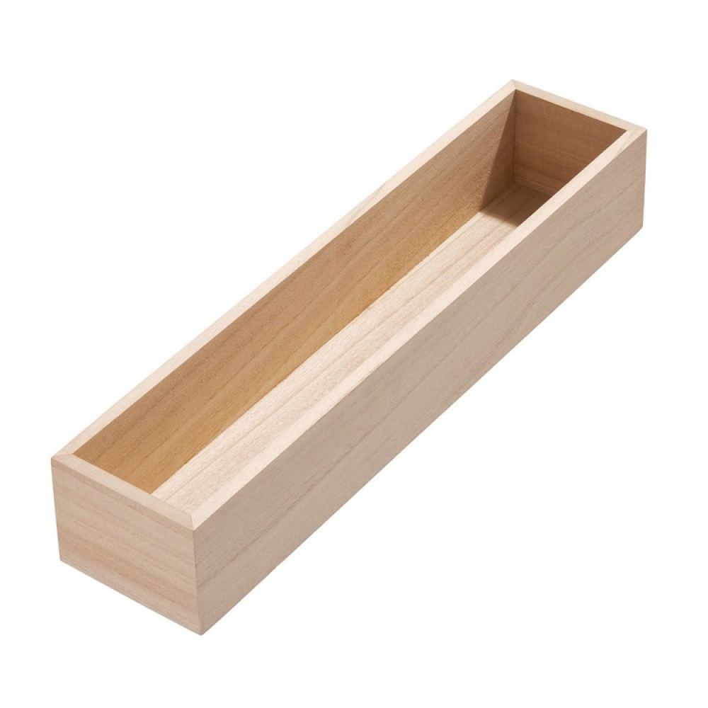Skuffeinnsats i tre, 38x8,6 cm, iDesign i gruppen Oppbevaring / Kjøkkenskap hos SmartaSaker.se (40692)