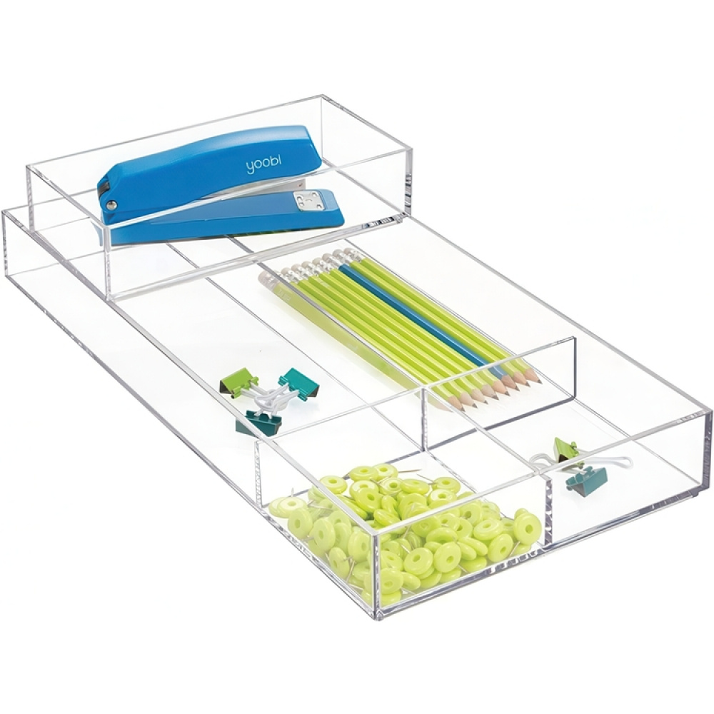 Skuffinnlegg, 20,3x10,2 cm, Clarity i gruppen Oppbevaring / Oppbevaringsbokser hos SmartaSaker.se (40697)