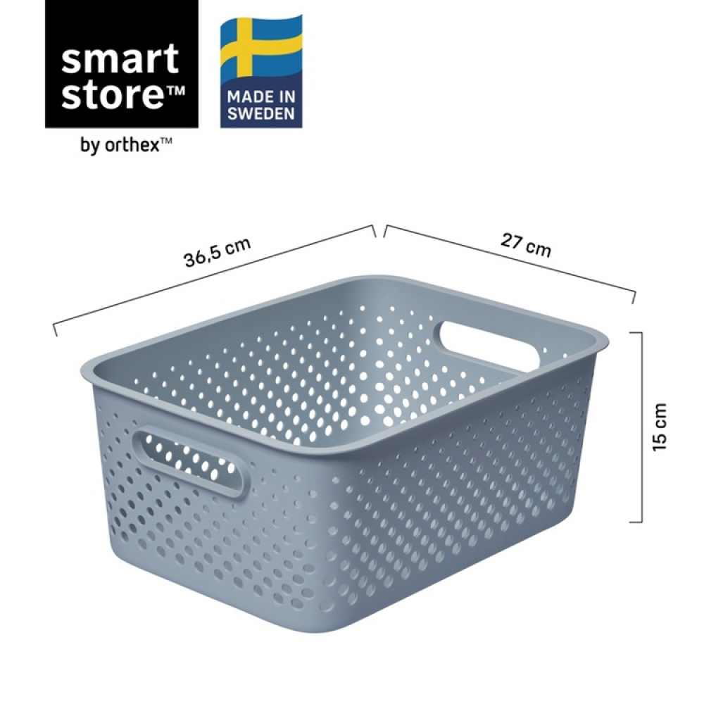 Oppbevaringskurv 11,4 L, SmartStore i gruppen Oppbevaring / Oppbevaringsbokser / SmartStore oppbevaringsbokser hos SmartaSaker.se (40775)