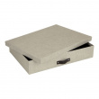 Oppbevaringsboks A3, Sverker canvas, Bigso, Beige