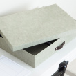 Oppbevaringsboks A3, Sverker canvas, Bigso, Beige