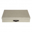Oppbevaringsboks A3, Sverker canvas, Bigso, Beige