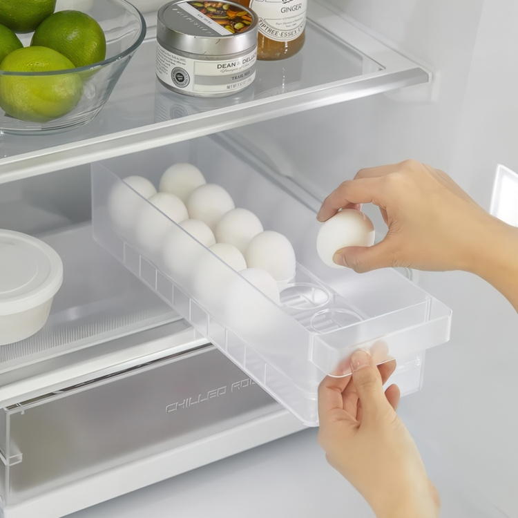 Eggoppbevaring til 14 egg, Yamazaki i gruppen Oppbevaring / Kjøkkenskap hos SmartaSaker.se (40792)