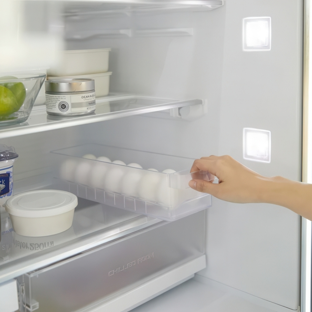 Eggoppbevaring til 14 egg, Yamazaki i gruppen Oppbevaring / Kjøkkenskap hos SmartaSaker.se (40792)