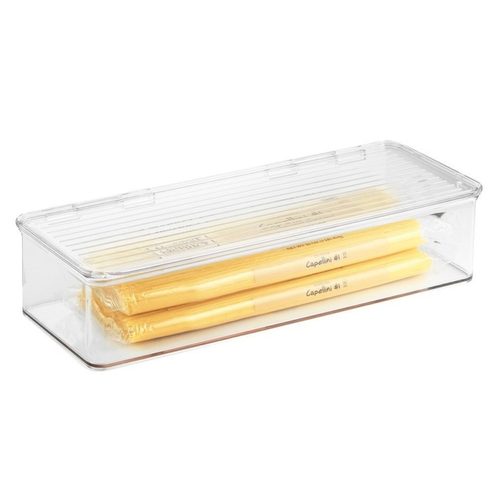 Oppbevaringsboks med lokk, 34x15x7,7 cm i gruppen Oppbevaring hos SmartaSaker.se (40826)