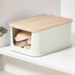 Oppbevaringsboks med trelokk, iDesign