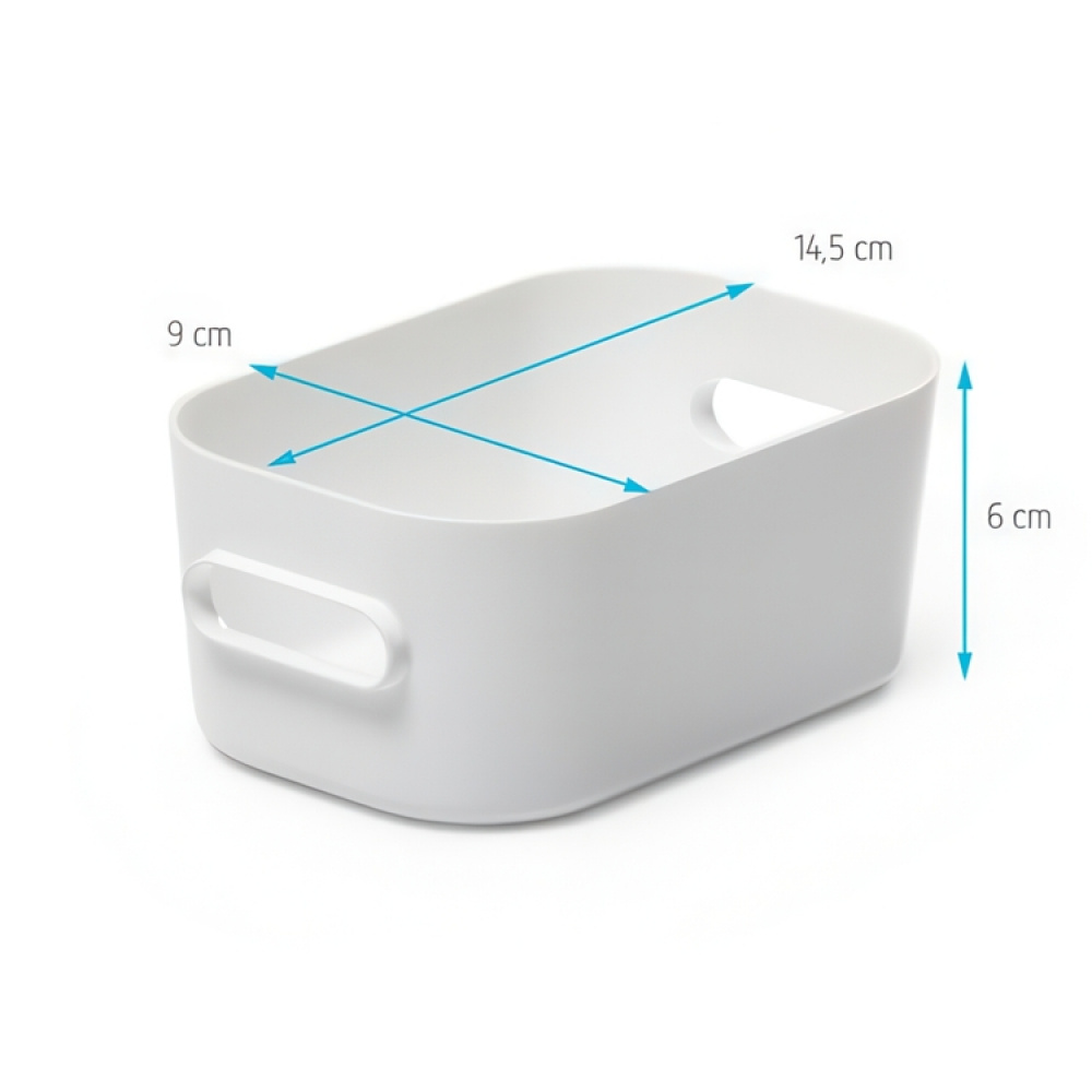 Åpen oppbevaringsboks 0,6L, SmartStore i gruppen Oppbevaring / Oppbevaringsbokser / SmartStore oppbevaringsbokser hos SmartaSaker.se (40836)