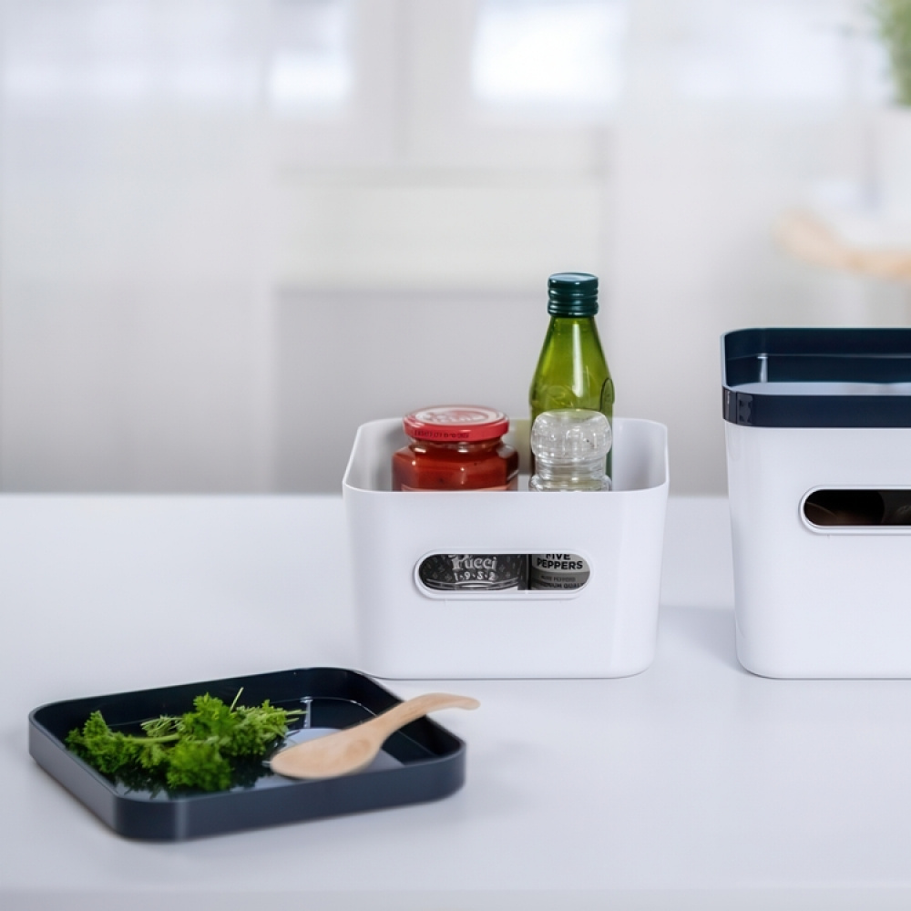 Åpen kvadratisk oppbevaringsboks 3,6 L, SmartStore i gruppen Oppbevaring hos SmartaSaker.se (40855)