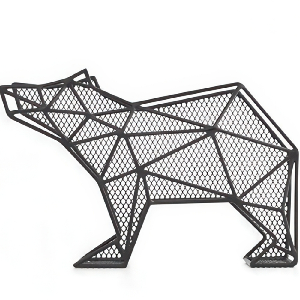 Brevholder i metall, Bjørn, Kikkerland i gruppen Oppbevaring / Entréoppbevaring hos SmartaSaker.se (40870)