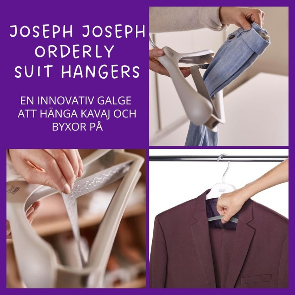 Smart dressheinger 2-pakk, 42 cm, Joseph Joseph i gruppen Oppbevaring / Garderoboppbevaring hos SmartaSaker.se (40914)