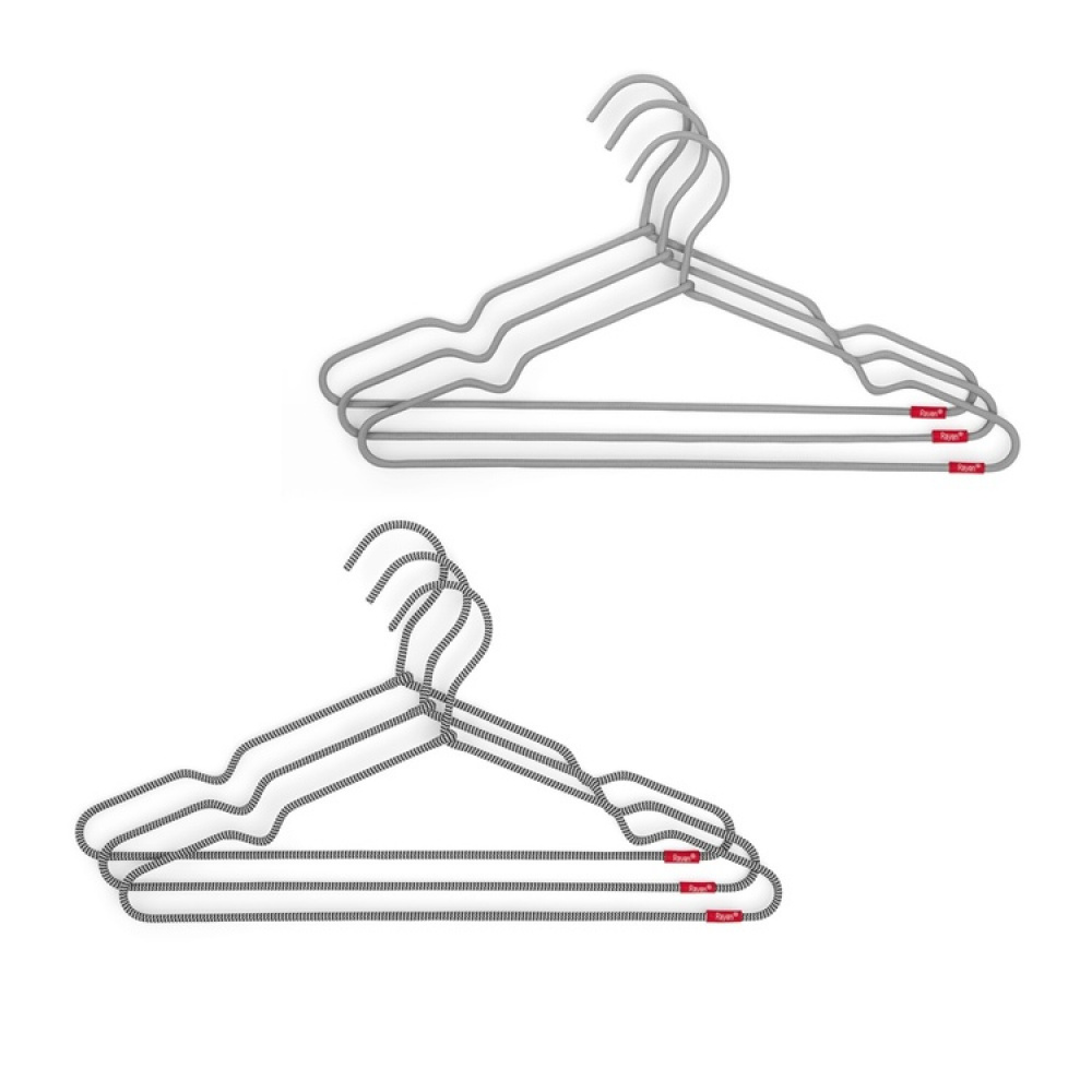 Stoffkledde kleshengere 6-pack, 40 cm i gruppen Oppbevaring hos SmartaSaker.se (40920)