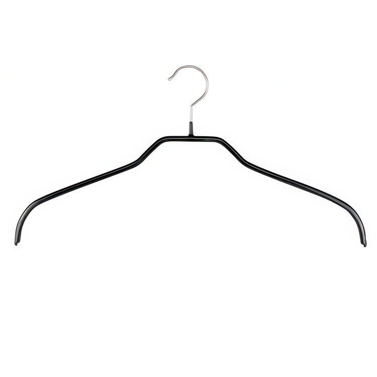 Sklisikker kleshenger, 45 cm, svart i gruppen Oppbevaring / Garderoboppbevaring hos SmartaSaker.se (40975)