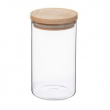 Rund oppbevaringsboks i glass 1L, 5five
