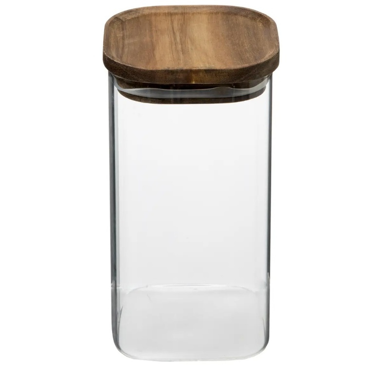 Oppbevaringsboks i glass 1,3L, 5five i gruppen Oppbevaring hos SmartaSaker.se (41015)