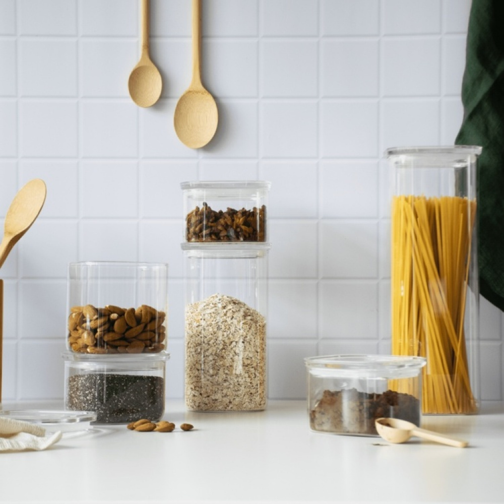 Glassboks 1,4L, Pebbly i gruppen Oppbevaring hos SmartaSaker.se (41017)