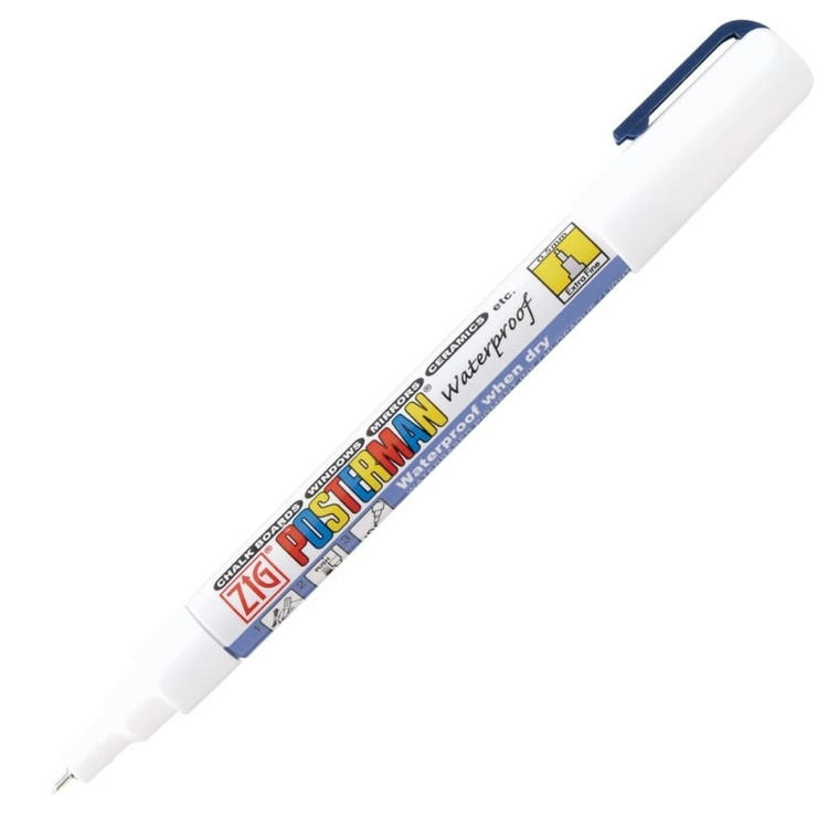 Krittpenn 0,5 mm, Zig, Hvit i gruppen Oppbevaring / Kontorrekvisita hos SmartaSaker.se (41038)