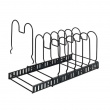 Justerbar stekepanneoppbevaring, 30–57 cm