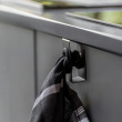 Smart håndkleholder, svart