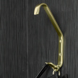 Skolekrok i messing, 19 cm