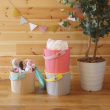 Bøtte med lokk 4L, Omnioutil, Cerise/Rosa