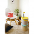 Bøtte med lokk 20L, Omnioutil, Grå/Gul