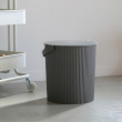 Bøtte med lokk 20L, Omnioutil, Grå