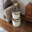 Bøtte med lokk 20L, Omnioutil, Beige/Brun