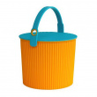 Bøtte med lokk 20L, Omnioutil, Oransje/Turkis