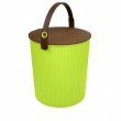 Bøtte med lokk 20L, Omnioutil, Grønn/Brun