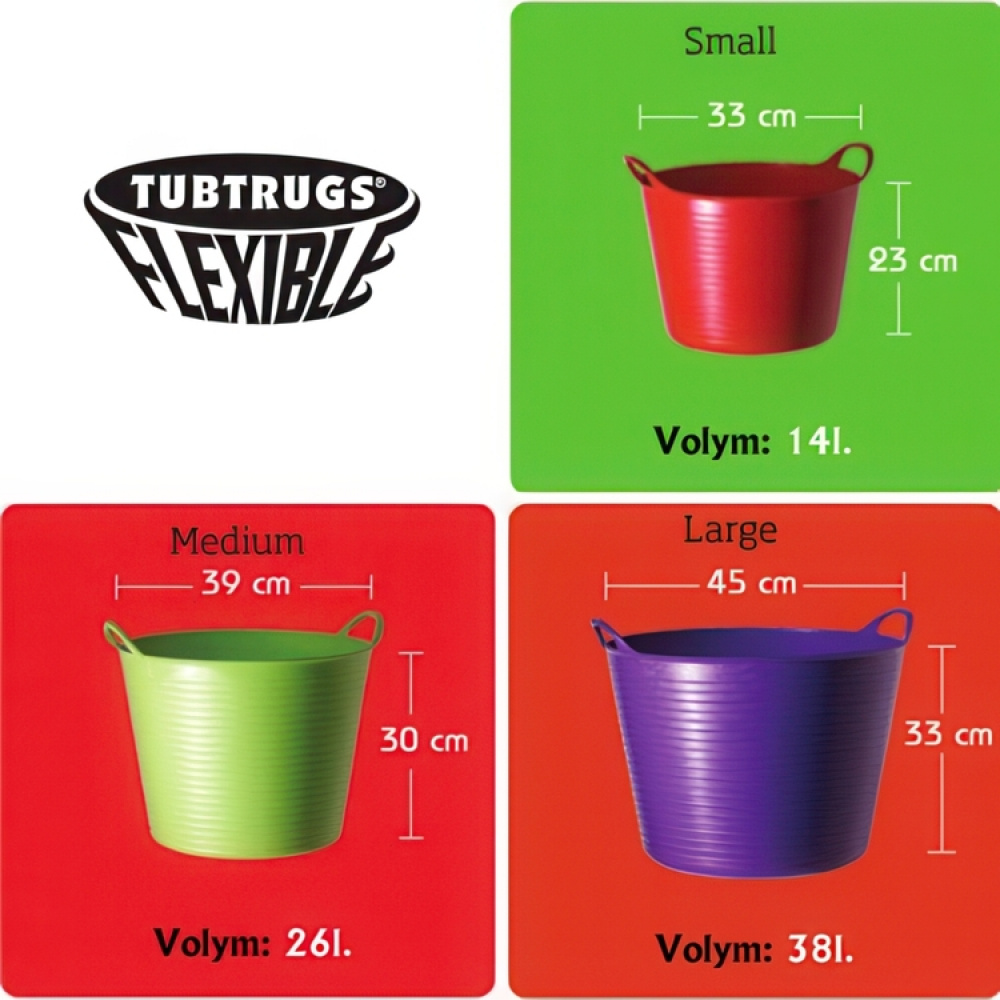 Balje 14L, Tubtrug i gruppen Oppbevaring hos SmartaSaker.se (41161)