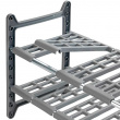 Justerbar oppbevaringshylle under oppvaskkum, 45-80 cm