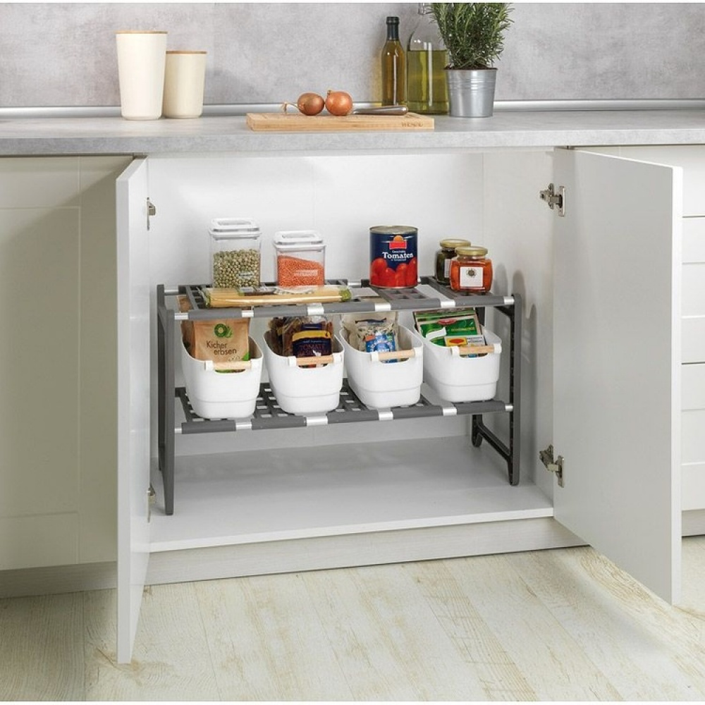 Justerbar oppbevaringshylle under oppvaskkum, 45-80 cm i gruppen Oppbevaring hos SmartaSaker.se (41174)