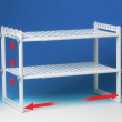 Justerbar oppbevaringshylle under vasken, 41-70 cm