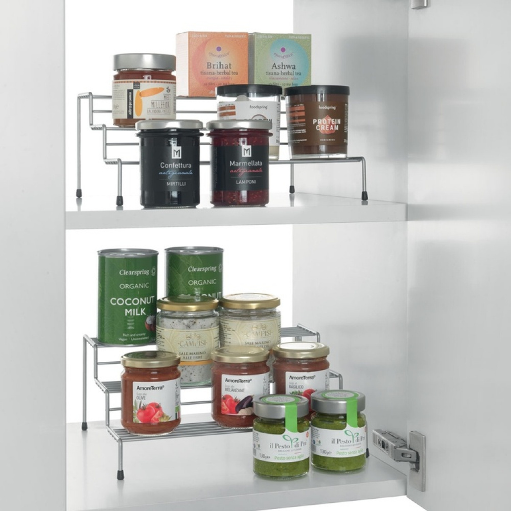 Uttrekkbar trinnhylle i metall, 28–55 cm i gruppen Oppbevaring hos SmartaSaker.se (41178)