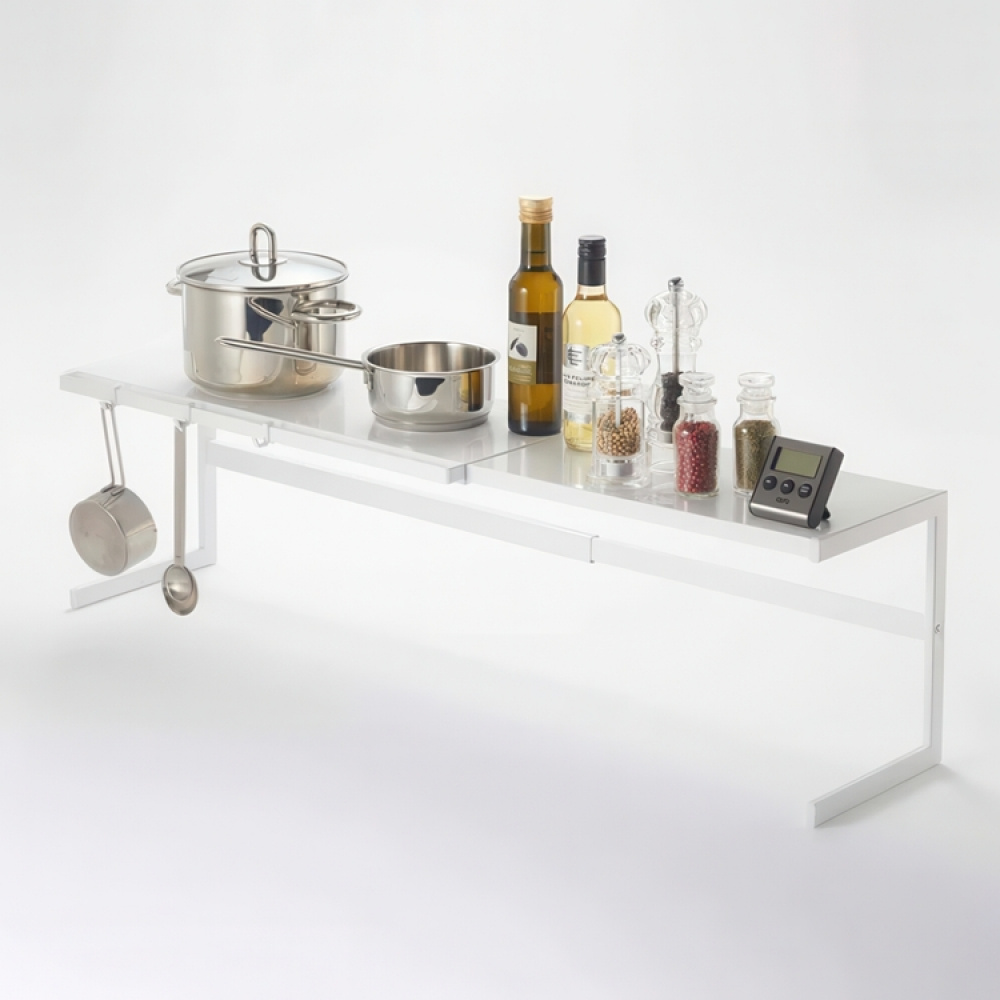 Uttrekkbar hylle i metall, 54-92 cm, Yamazaki i gruppen Oppbevaring hos SmartaSaker.se (41184)