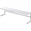 Uttrekkbar hylle i metall, 54-92 cm, Yamazaki