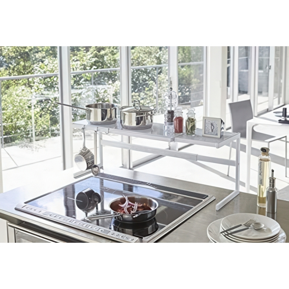 Uttrekkbar hylle i metall, 54-92 cm, Yamazaki i gruppen Oppbevaring hos SmartaSaker.se (41184)