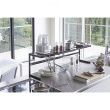 Uttrekkbar hylle i metall, 54-92 cm, Yamazaki