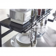 Uttrekkbar hylle i metall, 54-92 cm, Yamazaki